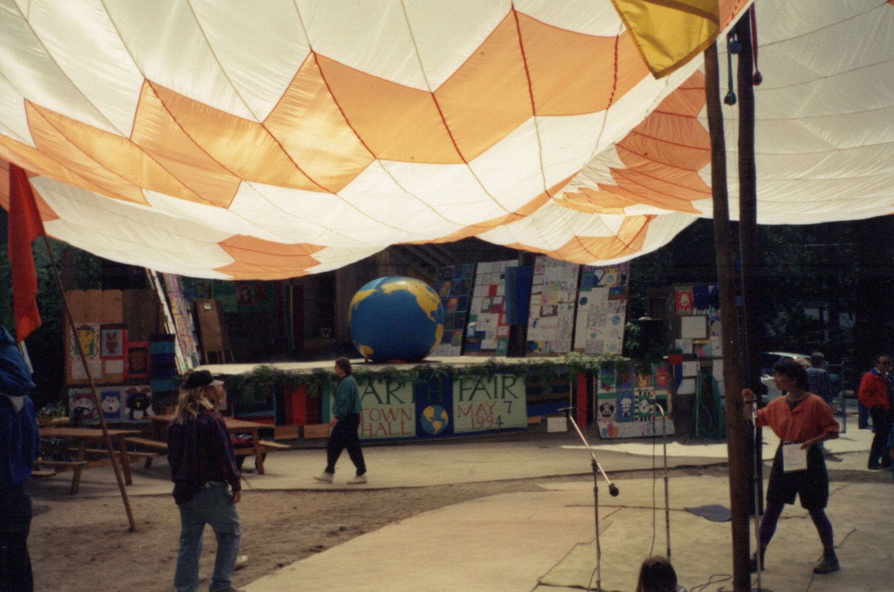 Earth Fair Historical Photo - 1994 Setup